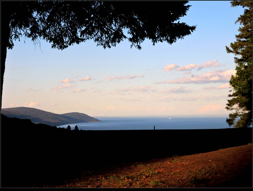 A View at Dusk by JocelyneR