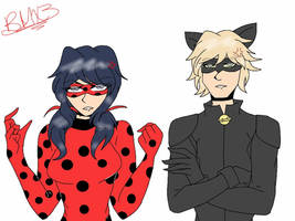 .:Bonus Reaction:. Ladybug // Chat Noir~