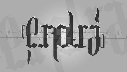 second ambigram logo - endrju