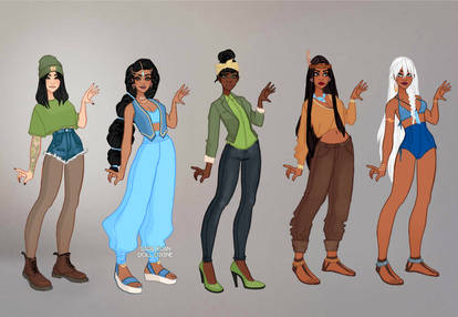 Modern Disney (Non 3D Girls) #2