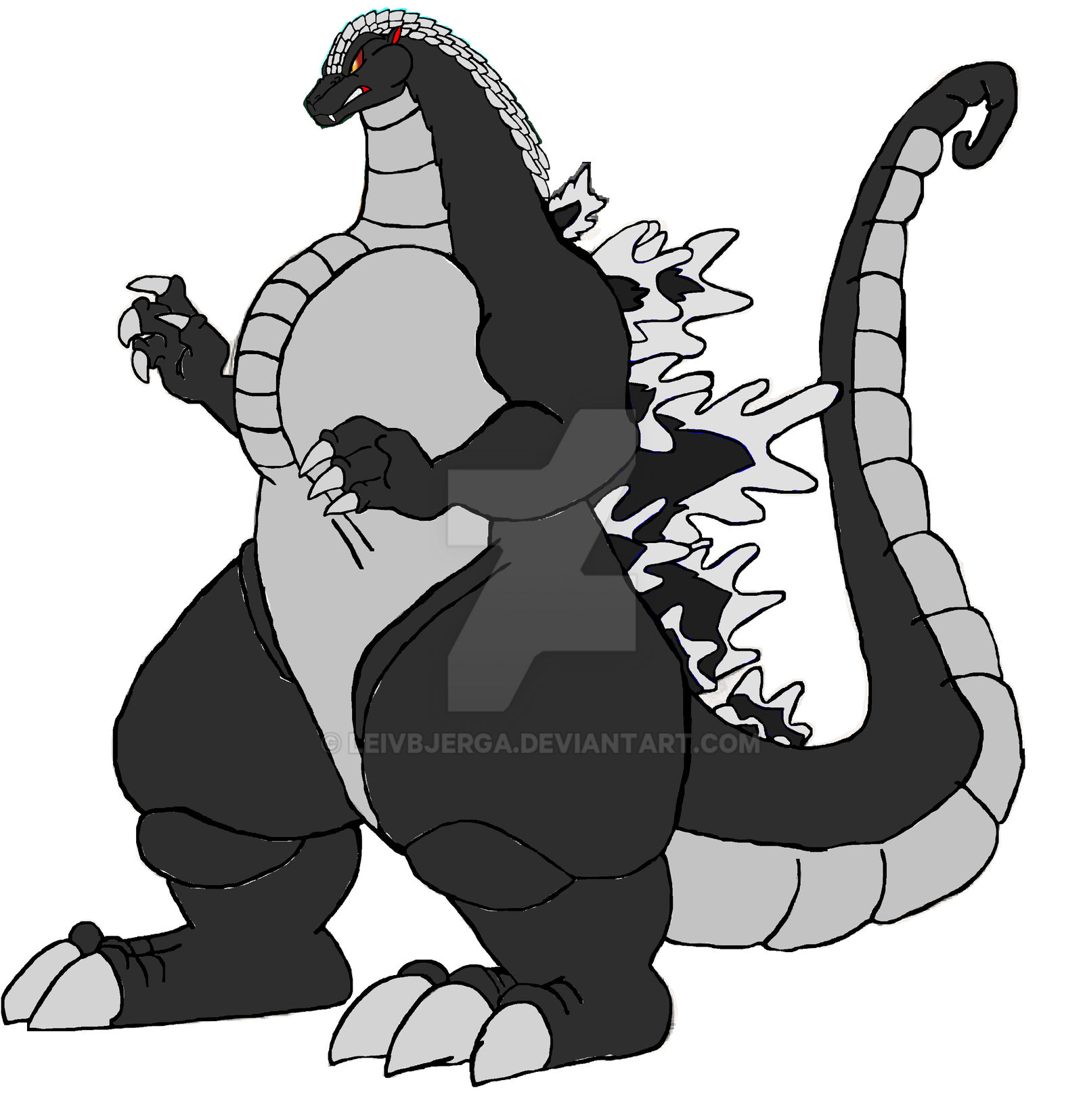 Showa Godzilla 1955 1975 A K A Second Godzilla By Leivbjerga On Deviantart Showa Godzilla 1955 1975 A K A Second Godzilla By Leivbjerga On Deviantart