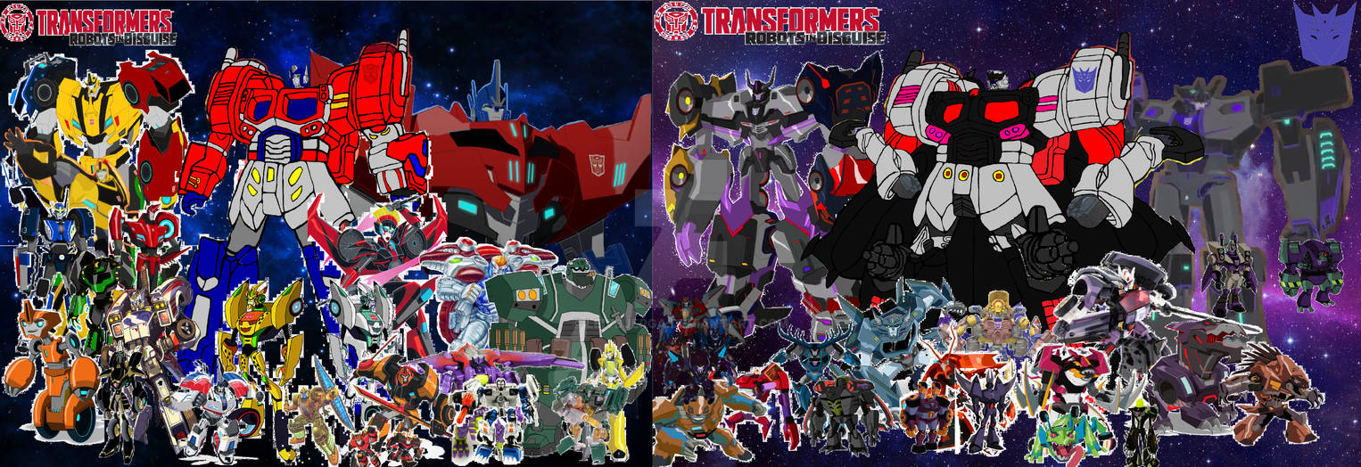 Transformers RID 2015 Team Guardian Vs Team Demon by leivbjerga on ...