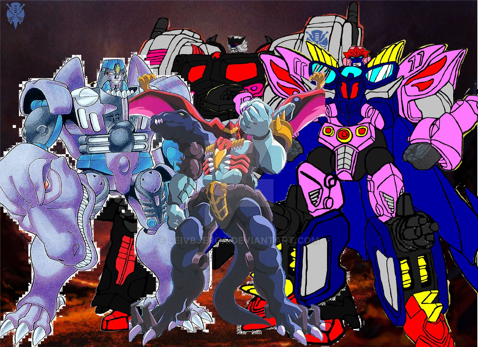 Predacon Leaders In Beast Era by leivbjerga on DeviantArt