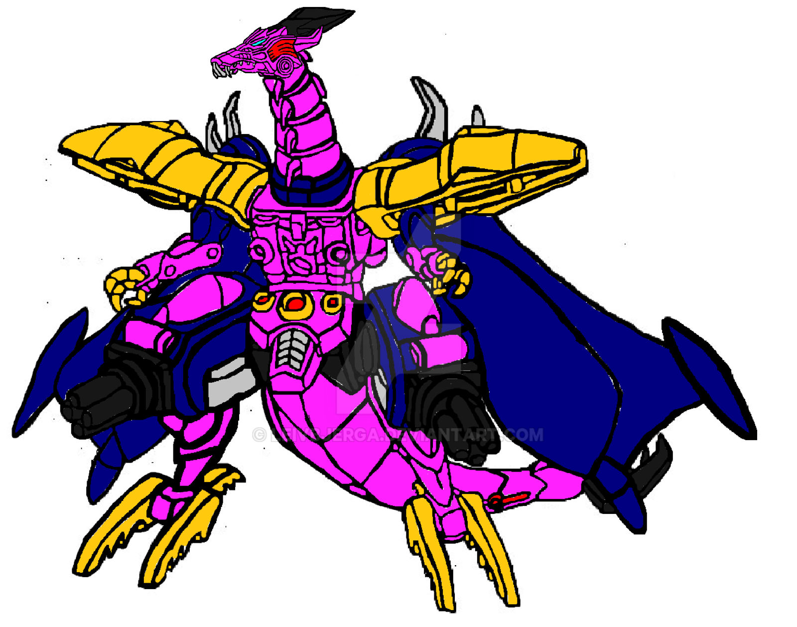Beast Wars II Galvatron Dragon Mode/Beast Mode by leivbjerga on DeviantArt
