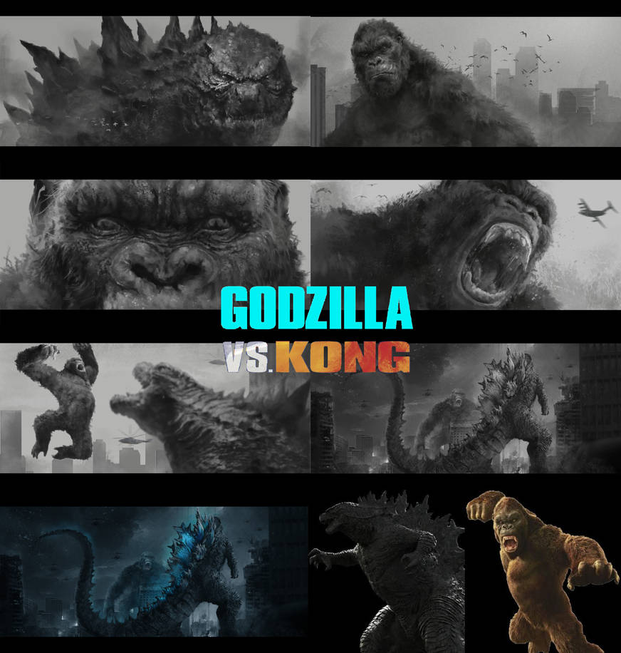 Godzilla vs Kong (2020) Confrontation by leivbjerga on DeviantArt