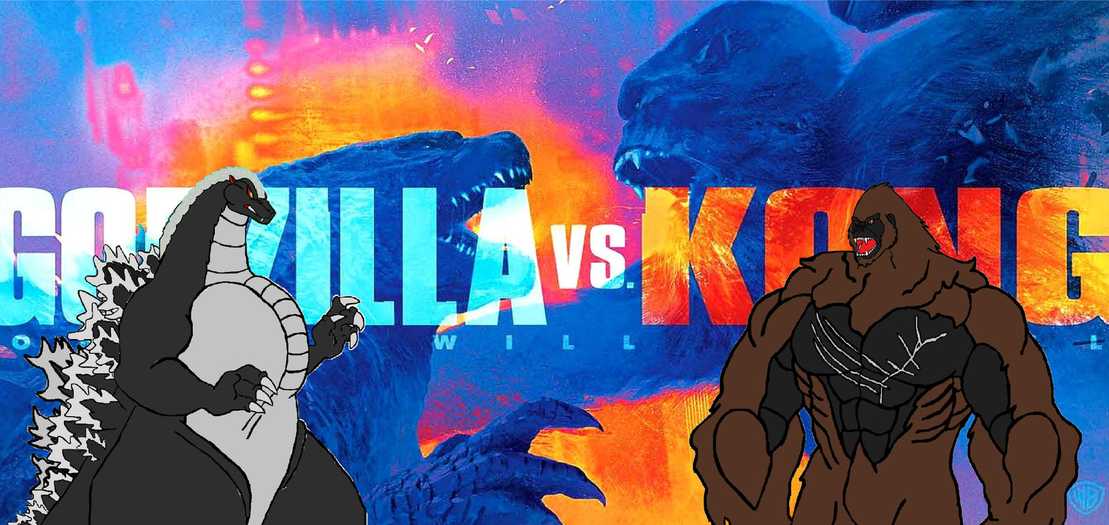 Godzilla vs Kong (2020) by leivbjerga on DeviantArt