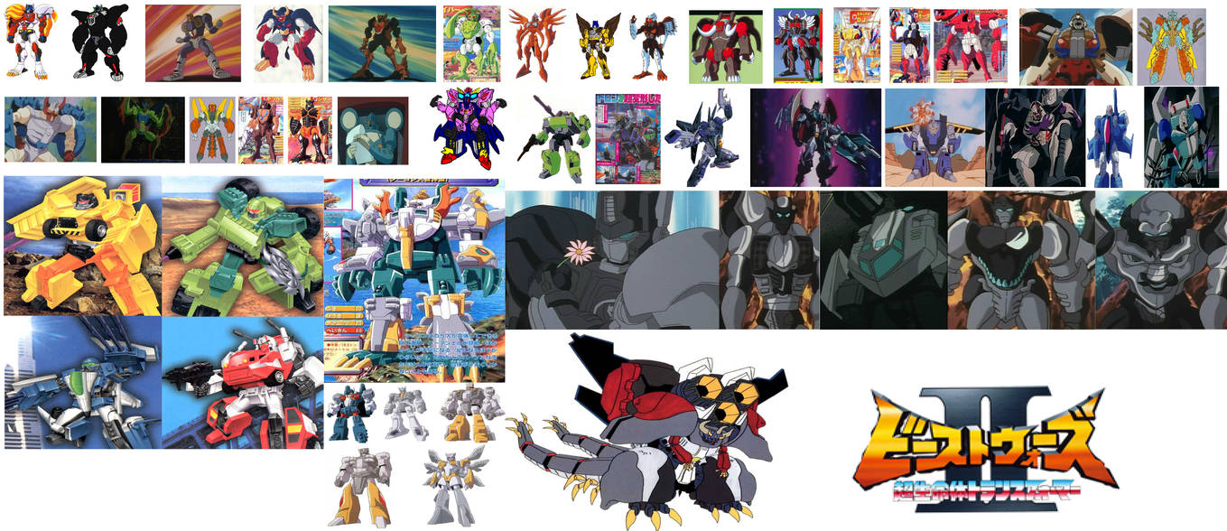 Beast Wars II Characters (Remastered) by leivbjerga on DeviantArt