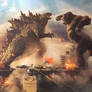 Godzilla vs Kong (2021) Battle On Aircraft Carrier