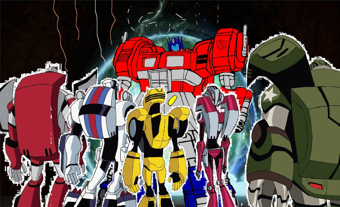 Evacuating Autobot Omega One Outpost by leivbjerga on DeviantArt