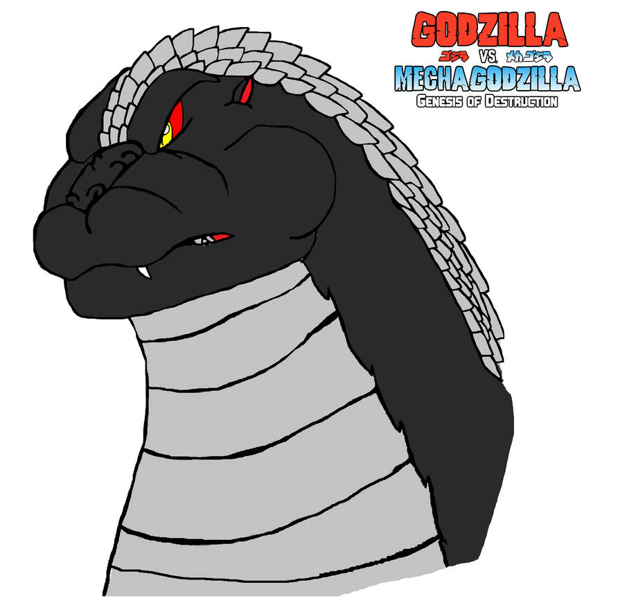 Godzilla Head From GvsMG Genesis Of Destruction by leivbjerga on DeviantArt