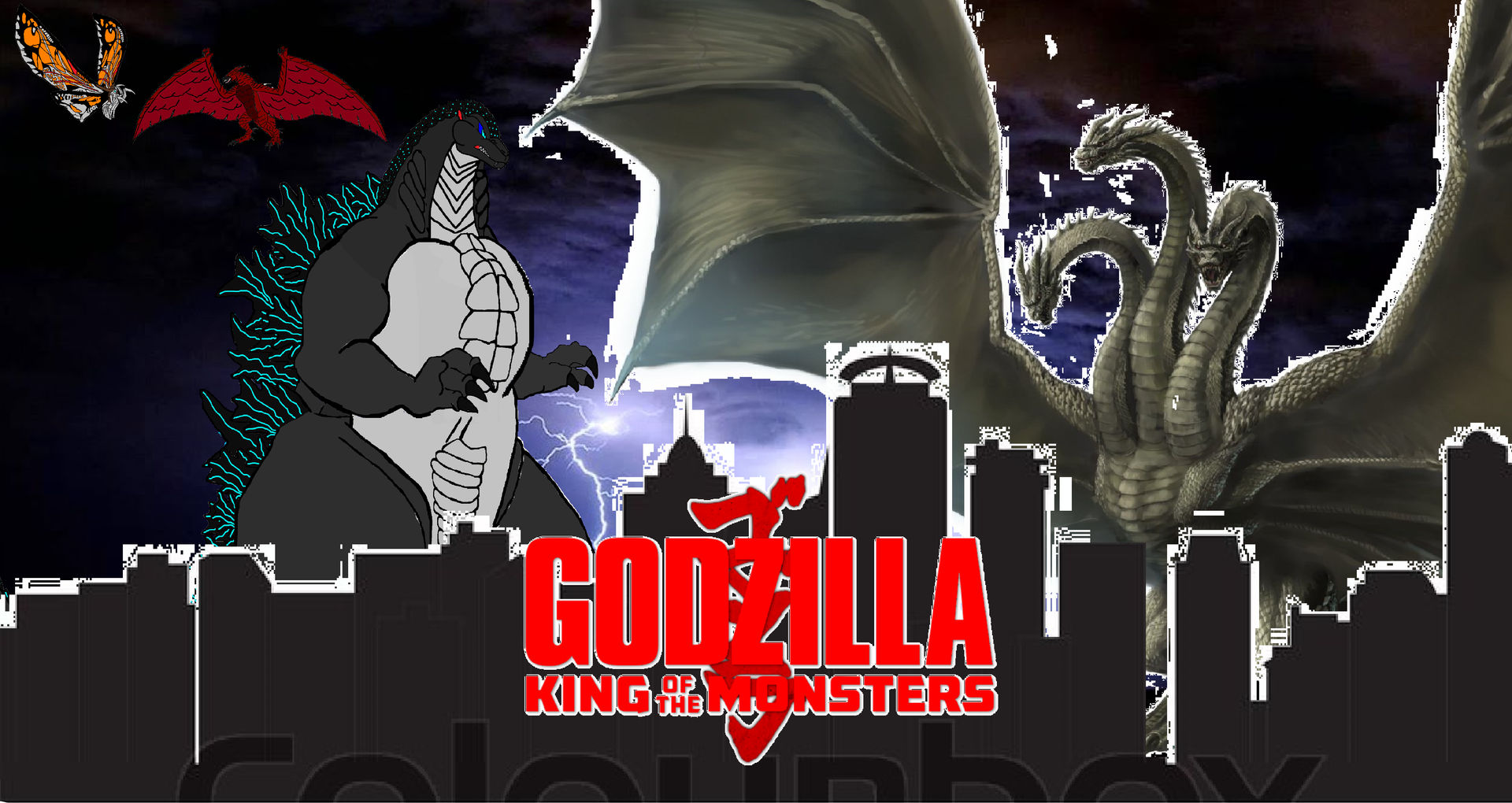 Godzilla King Of The Monsters  All Mokele-Mbembe Scenes 
