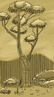 Tree sketch