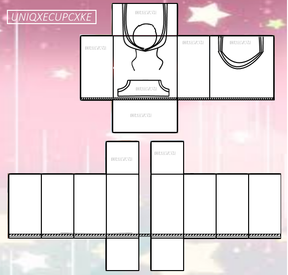 Roblox Hoodie Template by ItzUniqxe on DeviantArt