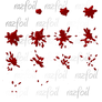 Blood Sprite Sheet (HQ)