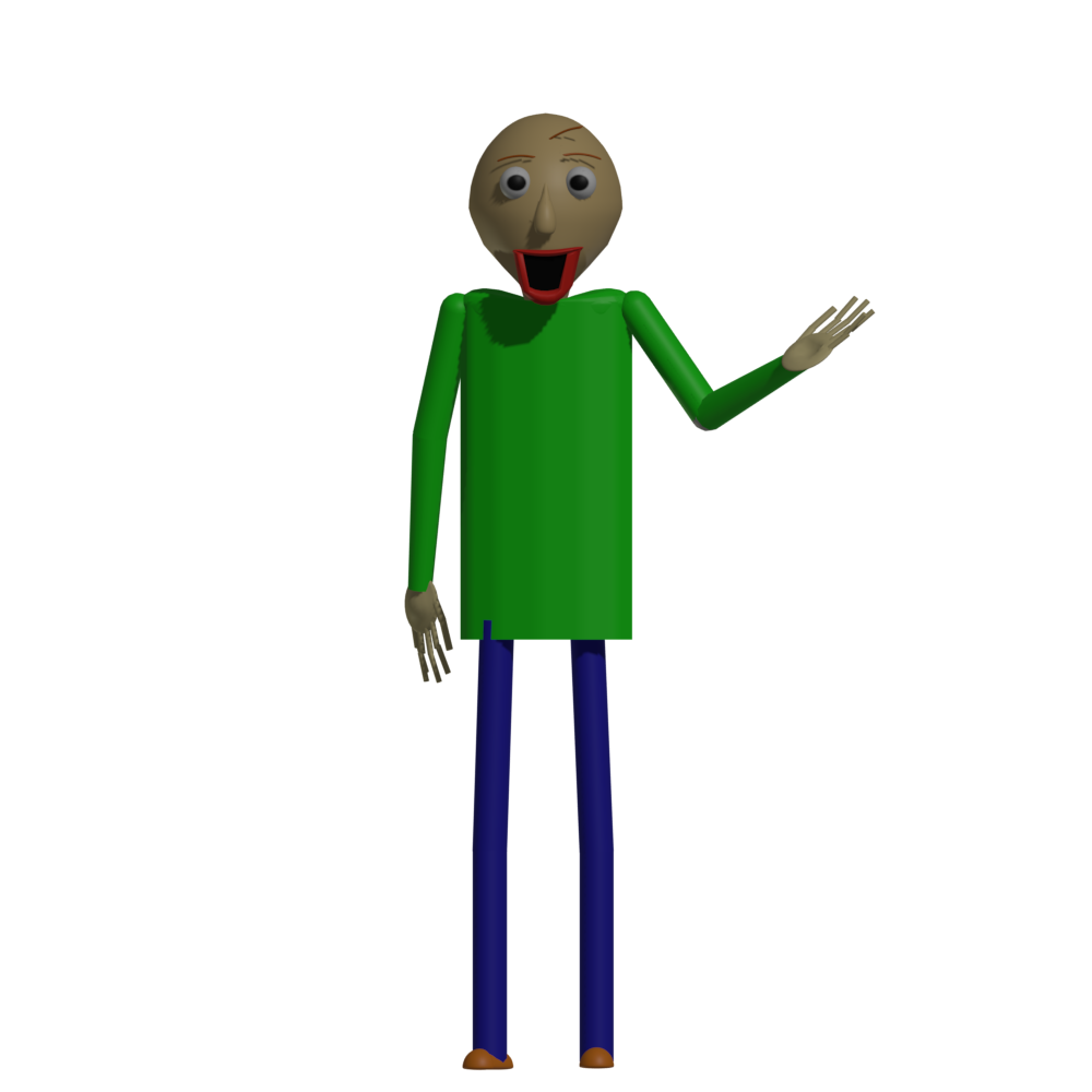 Baldi's Basics Plus Model Release Blender 3.0+ by PFGFromYT on DeviantArt