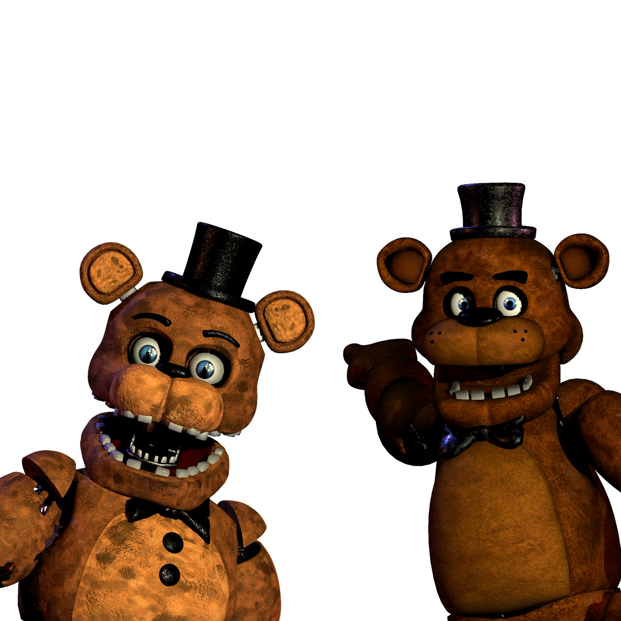 two soyjaks pointing fnaf meme by sm64wariogamig3dmod on DeviantArt