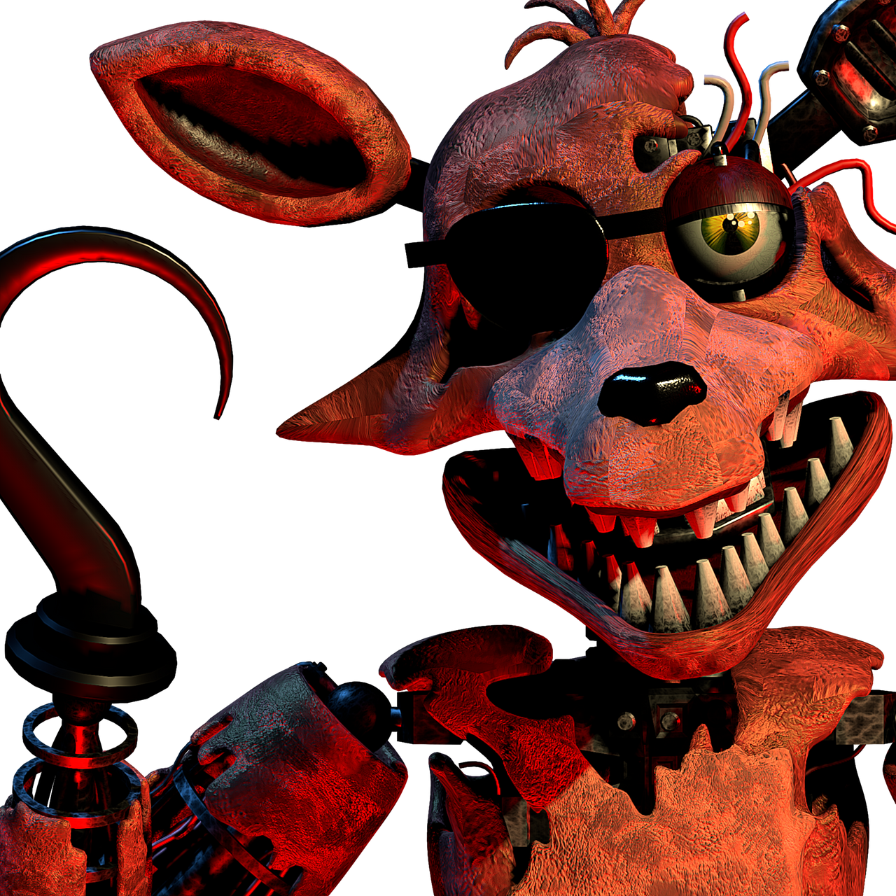 Organic Withered Foxy (FNAF Fanart) by SnarkyTeaSipper on DeviantArt