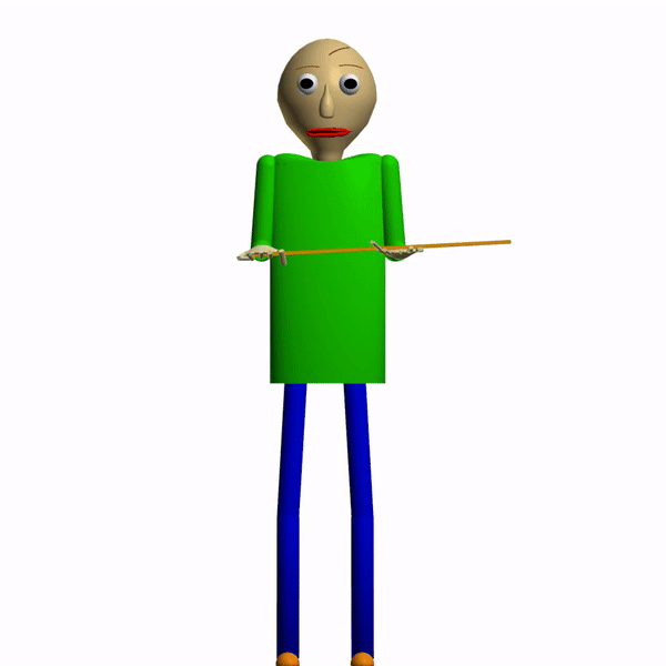 ruler slap baldi animation gif by sm64wariogamig3dmod on DeviantArt
