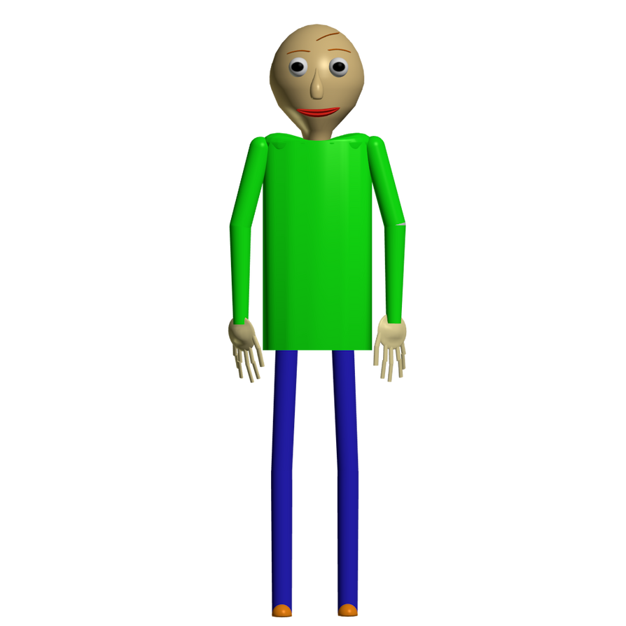 Baldi V7 In Blender 2.79 by sm64wariogamig3dmod on DeviantArt