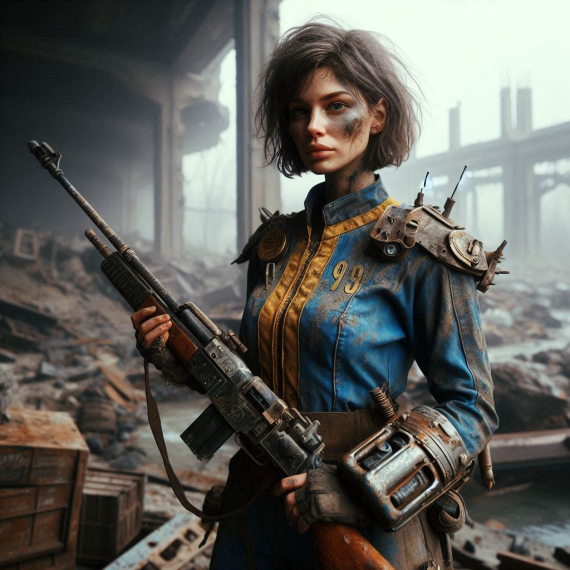 Fallout Rifle Cosplay Fallout Cosplay by TheAshenbornPhoenix on DeviantArt