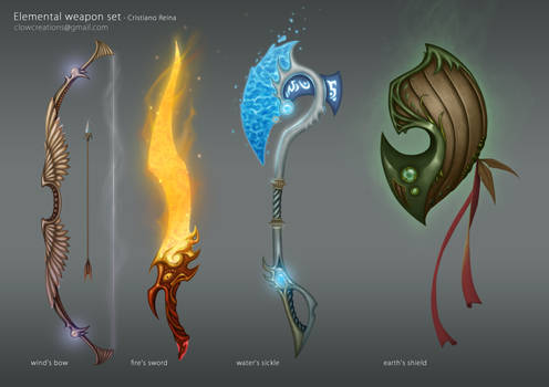 Elemental weapons