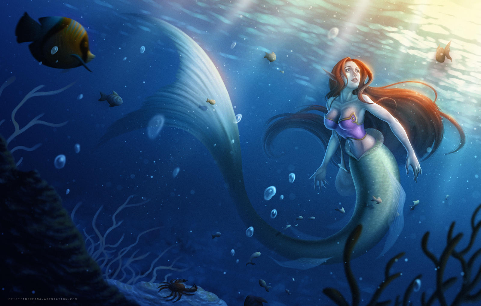 Under the sea - The little mermaid by CristianoReina on DeviantArt