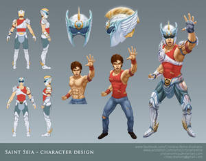 Saint Seia - Makeover character design