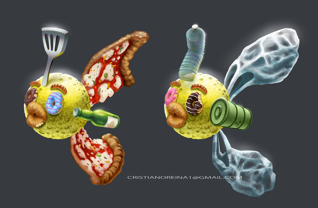 Perfect Cell Fish Sponge fish cell by CristianoReina on DeviantArt