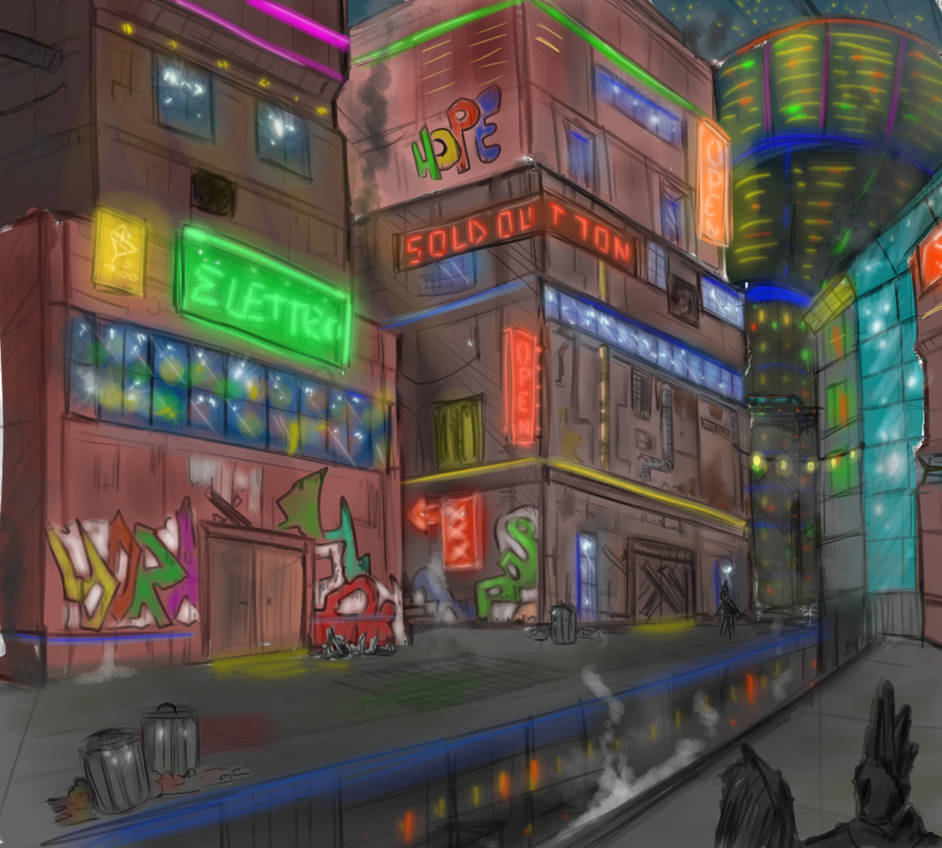 Thera City : Cyberpunk