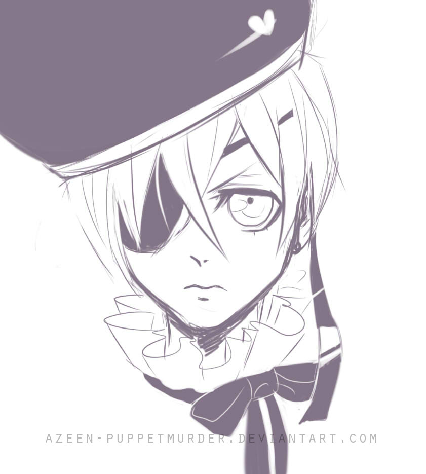 Ciel Phantomhive + Video how i draw him