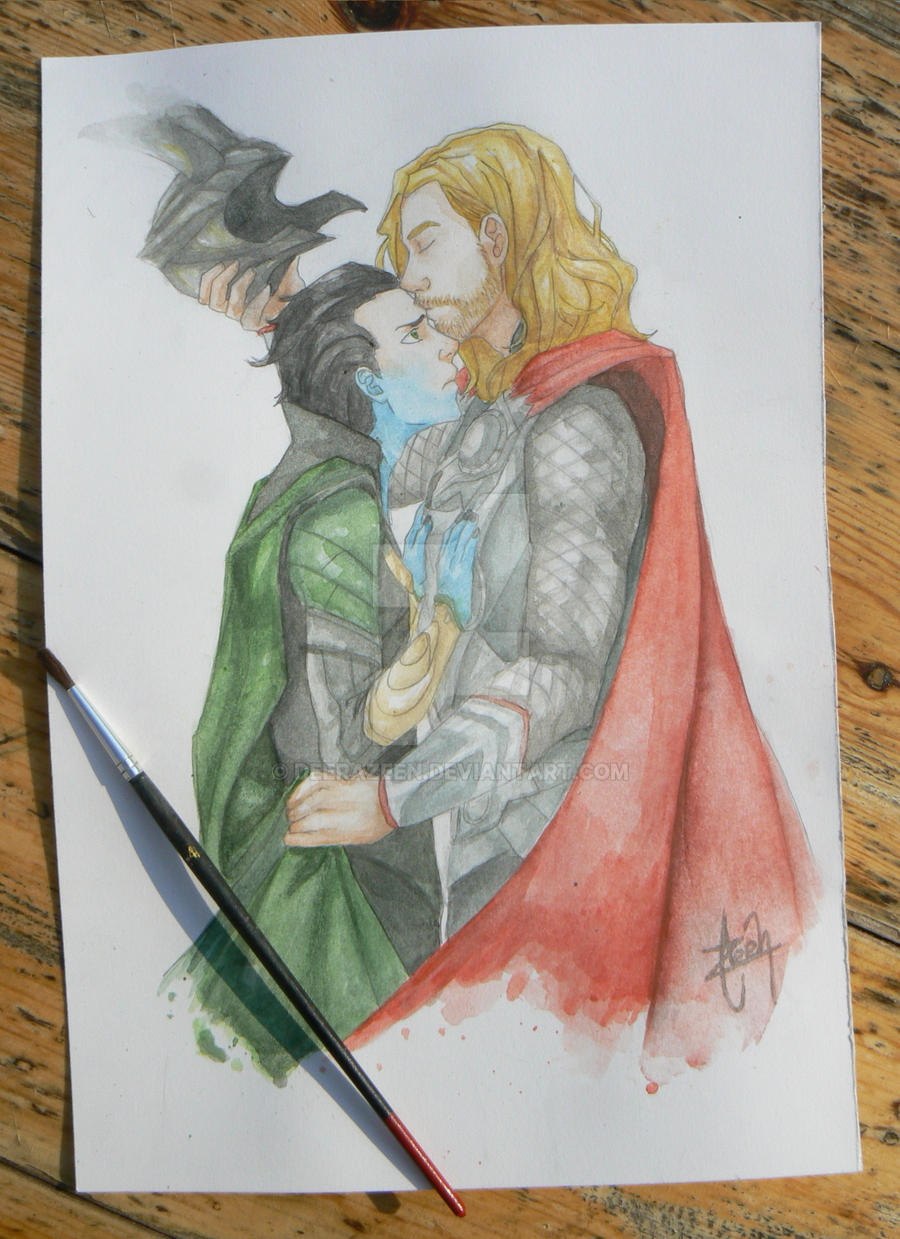 Thorki watercolor