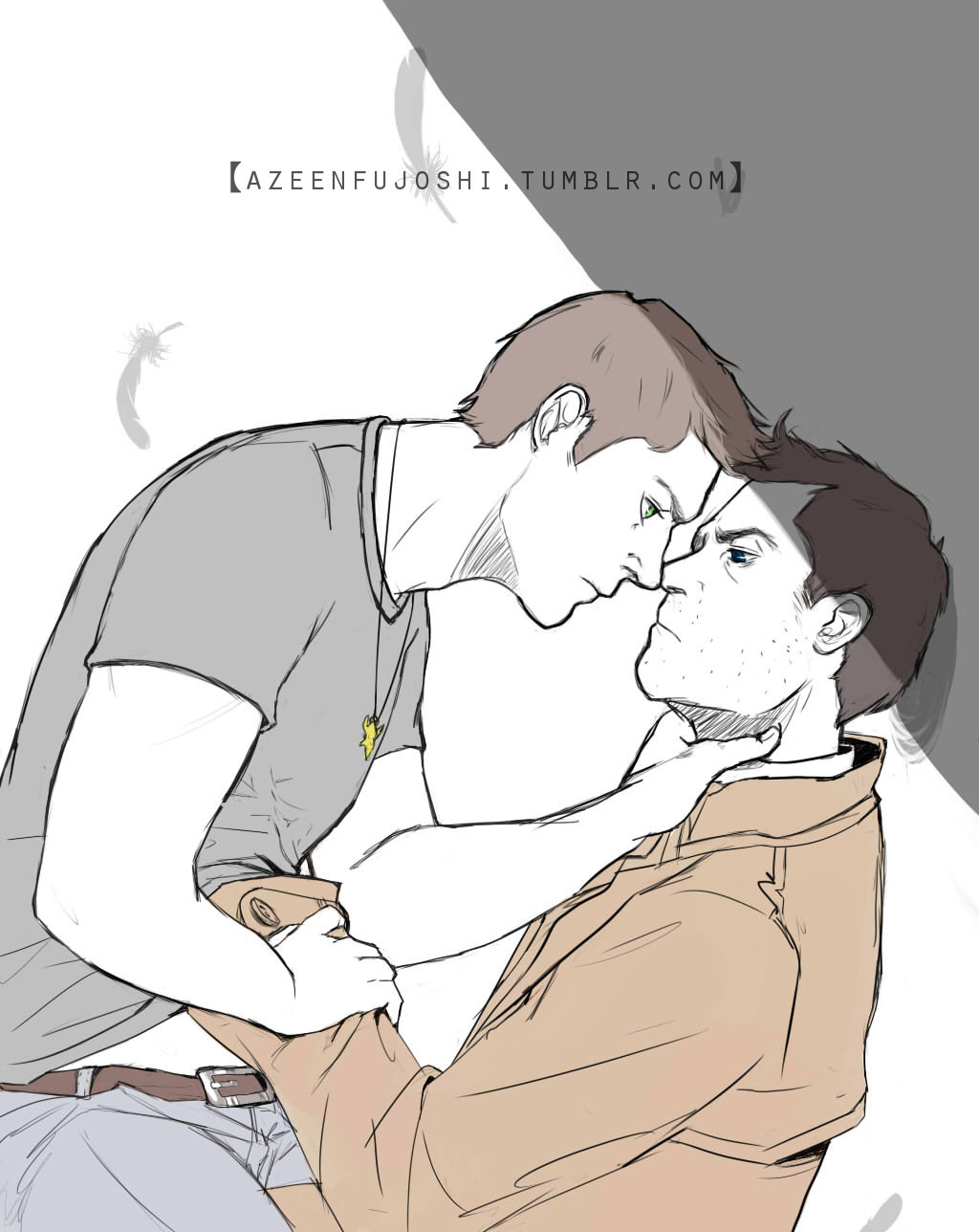 Destiel by DeerAzeen