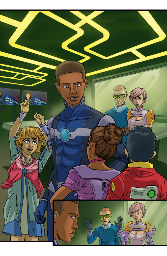 Tmrm Time. Deviantart TRM#3 Full page by DeadRobotStudio on DeviantArt