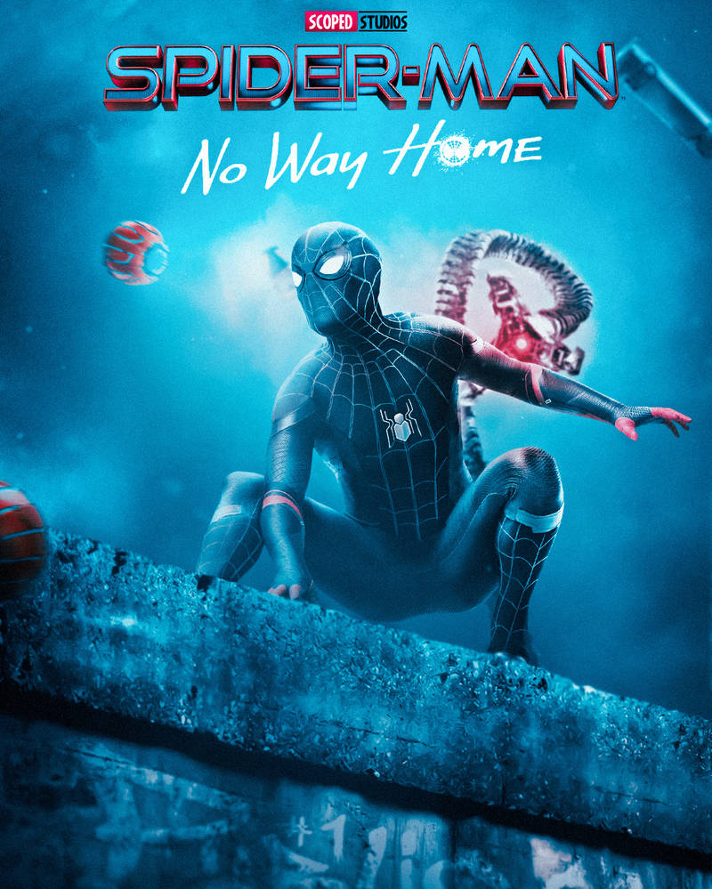 Spiderman No Way Home Movie Poster by calsoscopedart on DeviantArt