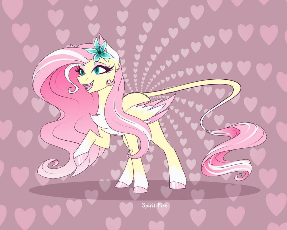 Fluttershy (redesign) by Celes-969 on DeviantArt