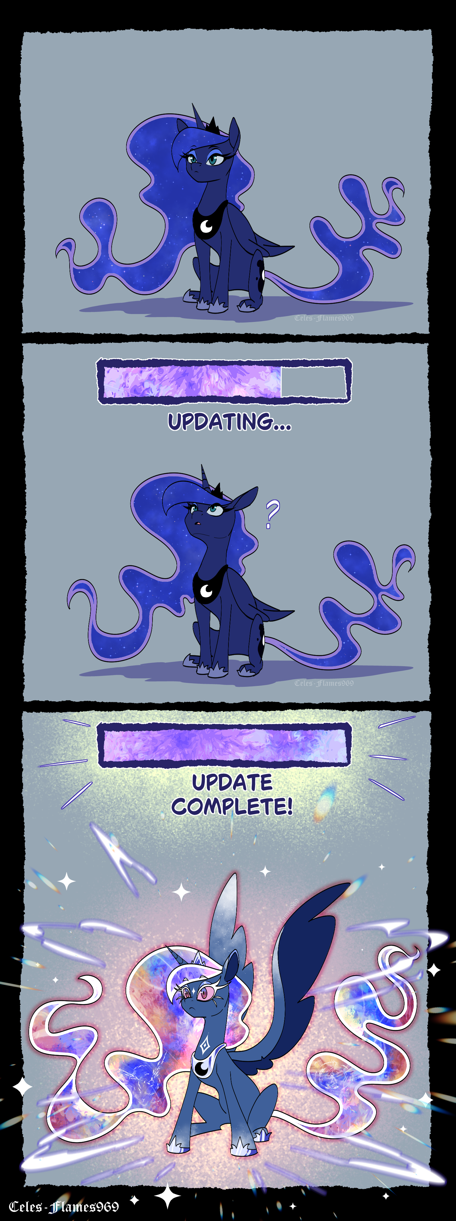 Luna got an update (Comic)