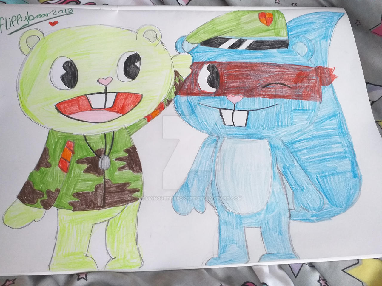 Happy Tree Friends Flippy X Splendid