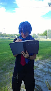 Kaito uses Misa's Deathnote