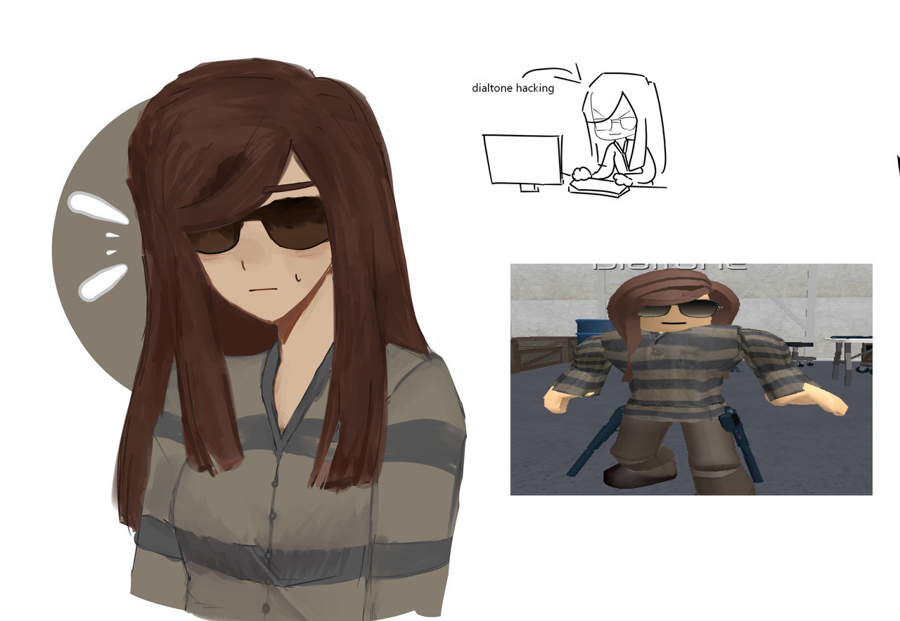 dialtone!! // entry point oc by Krillchi on DeviantArt