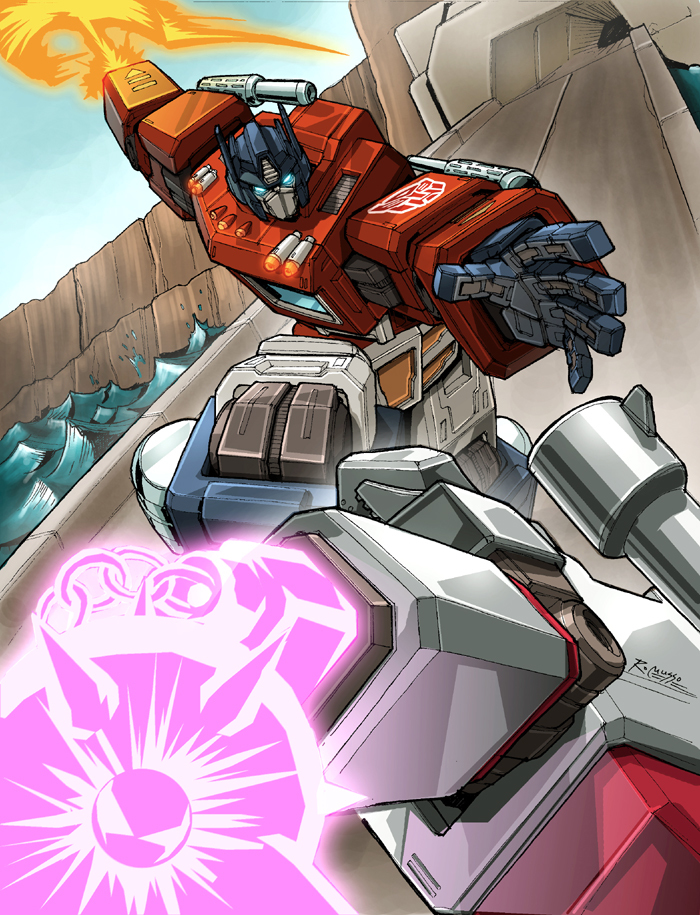 Optimus vs Megatron by REX-203