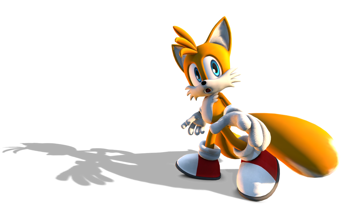 Tails Render by ForkTailedDevil on DeviantArt