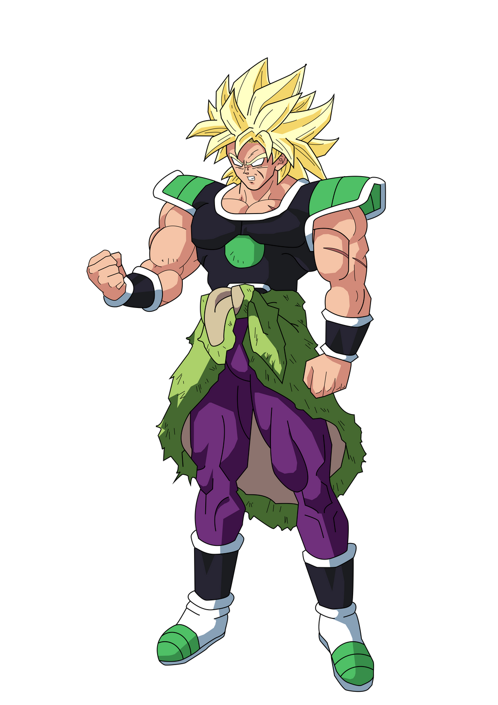 Broly Super Saiyan 2018 by XtremePainOne on DeviantArt