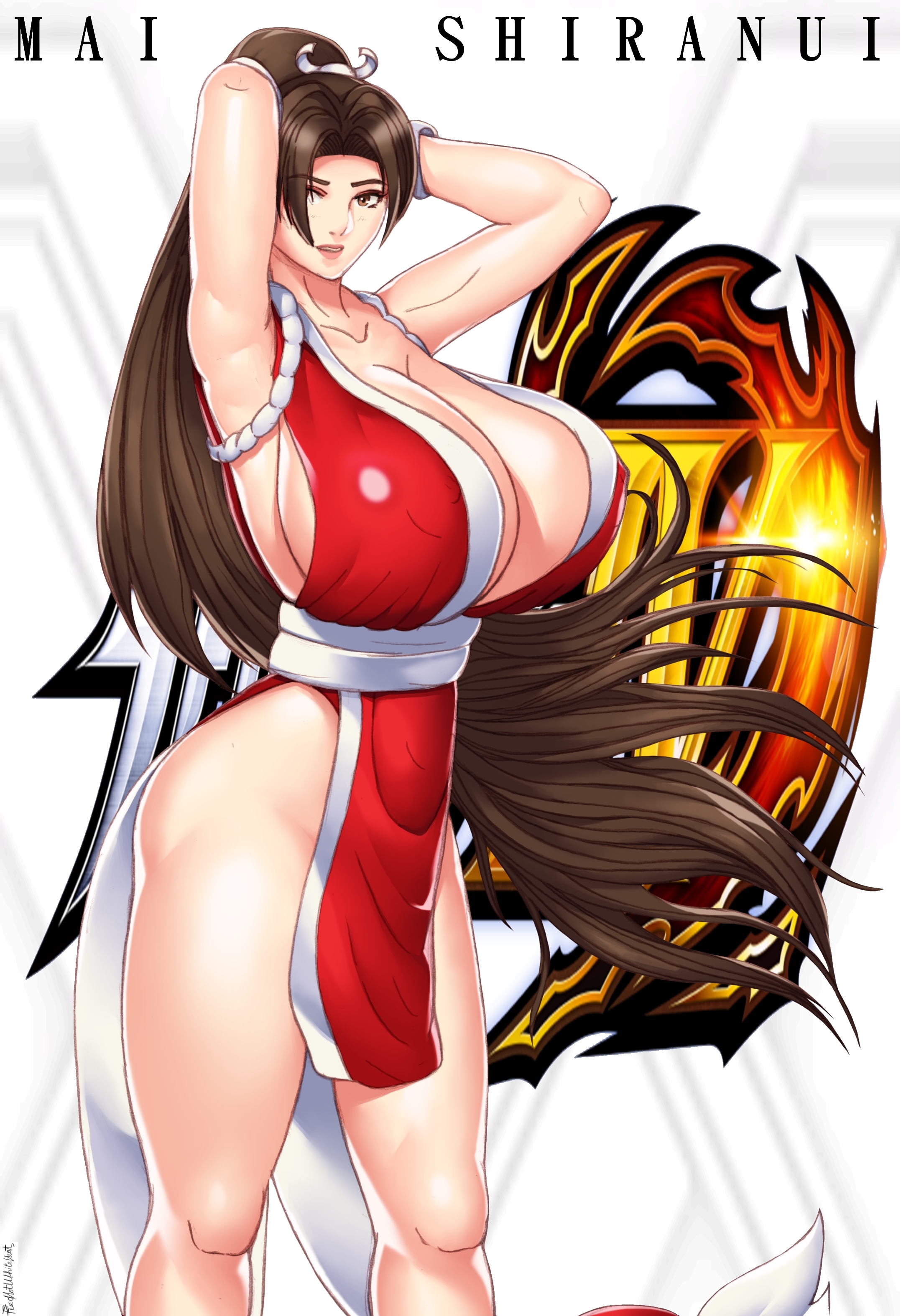 Mai Shiranui by RedHotWhiteHeat