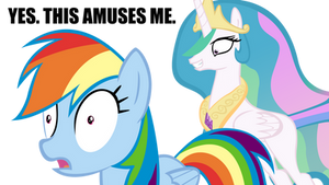 Molestia Loves Rainbow Dash