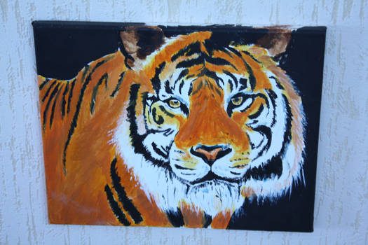 Tiger painting