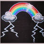 Rainbow Storm Airbrush Shirt