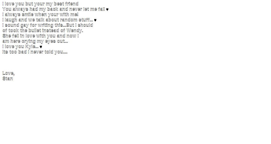 Stan's Poem by StyleFan1 on DeviantArt