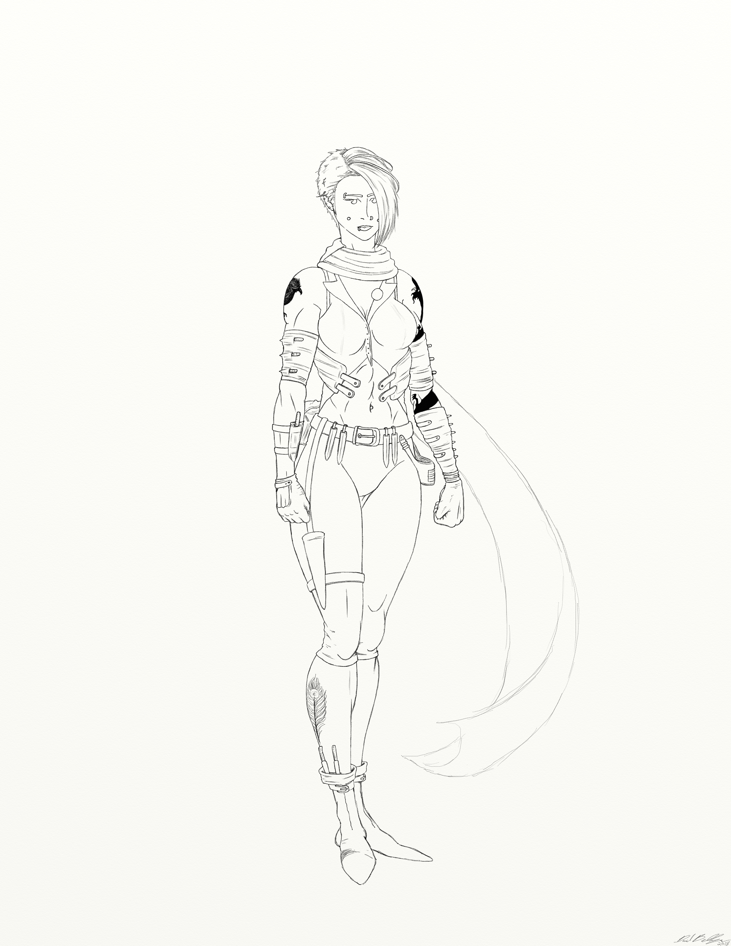 Alyzia Diphridias Concept Sketch