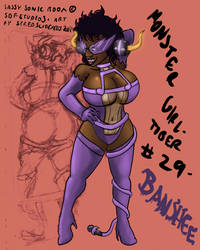 Monster Girl-tober #29 - Banshee