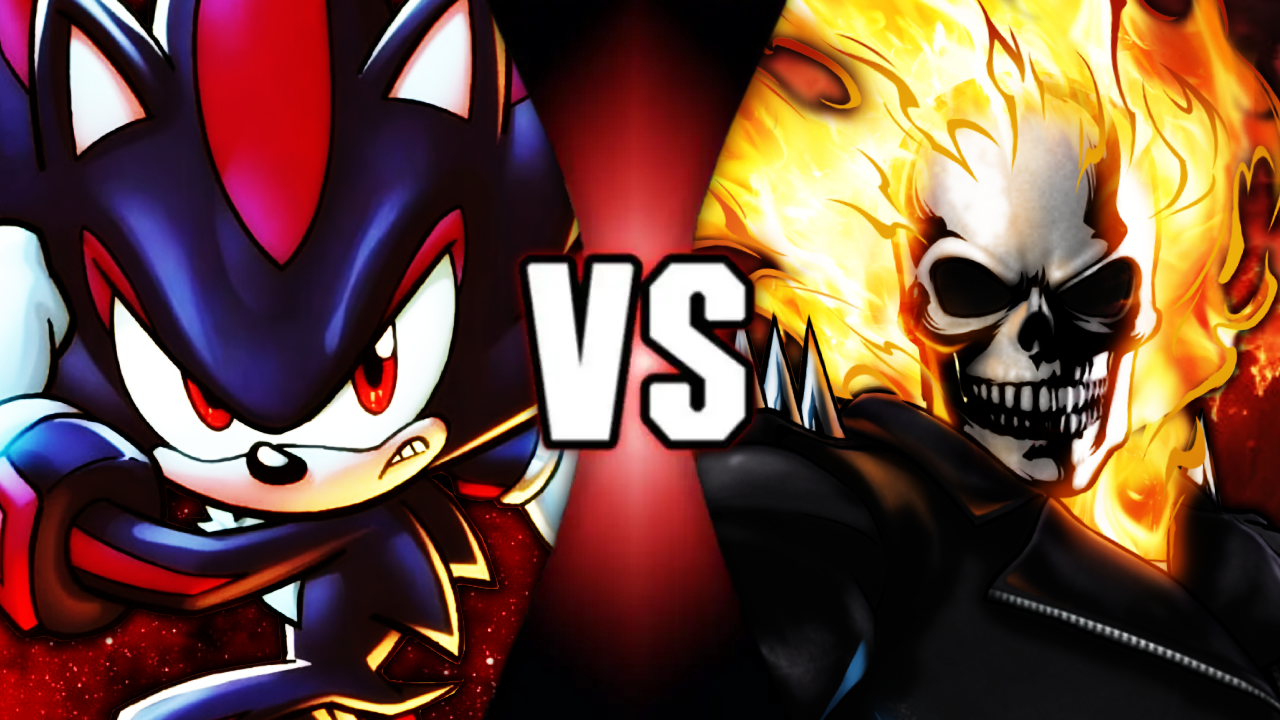 Ghost Rider Vs Shadow Archie Shadow Vs Ghost Rider by YeroTheHero on DeviantArt